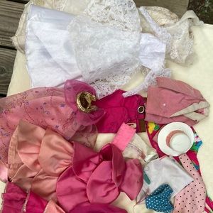 Barbie through the decades! Collection of clothes from the60s,70s,80s